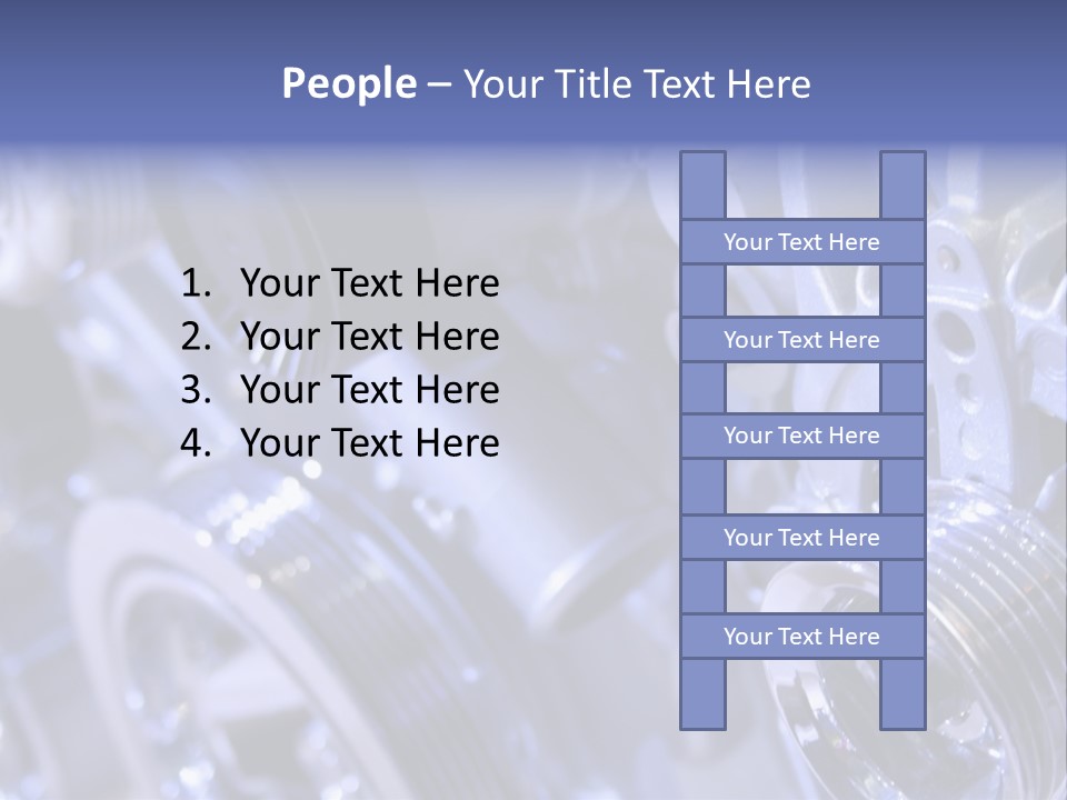 Transfer Cylinder Belt PowerPoint Template
