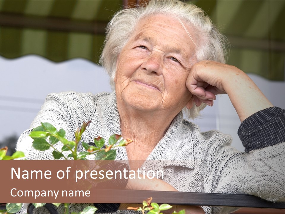 Outdoor Wrinkle Nostalgia PowerPoint Template