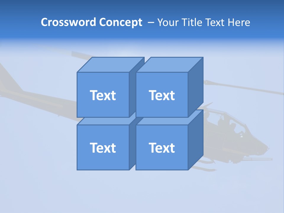 Usa Blue Nato PowerPoint Template