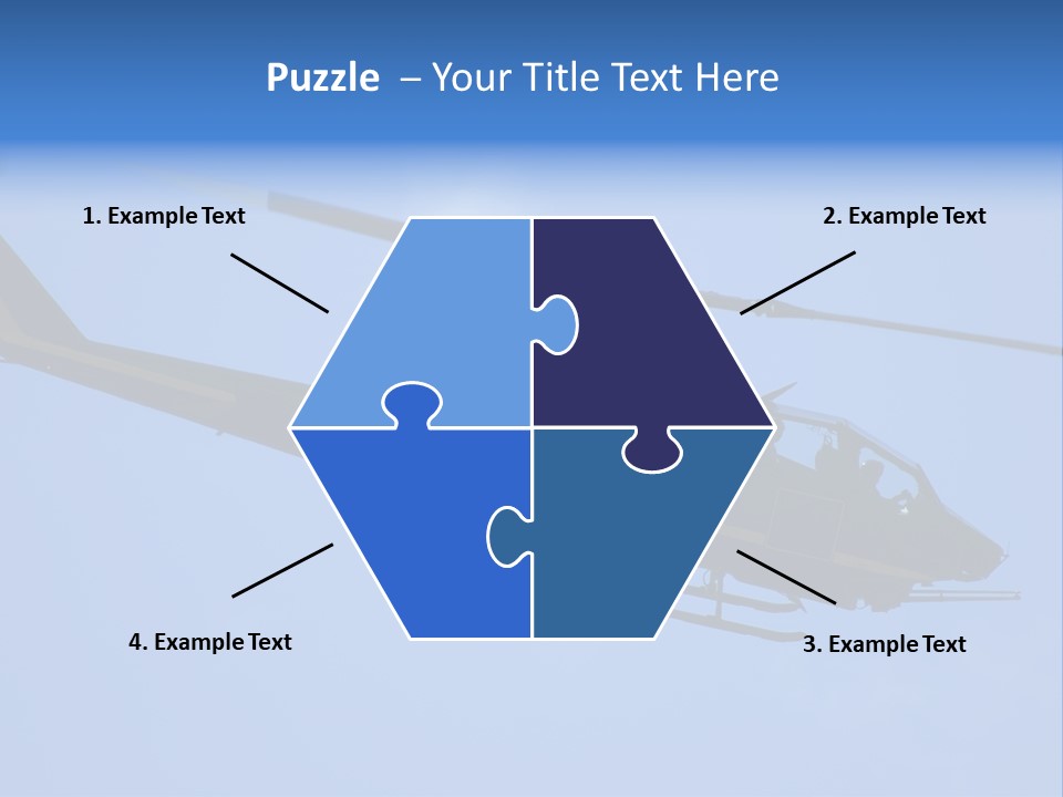 Usa Blue Nato PowerPoint Template