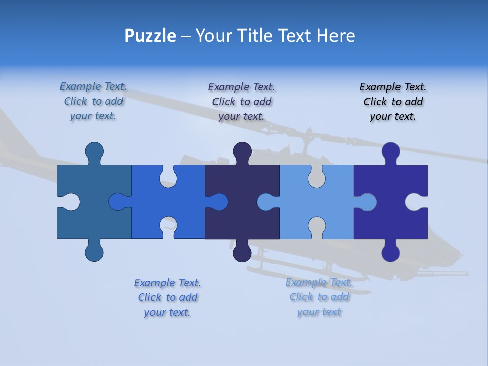 Usa Blue Nato PowerPoint Template