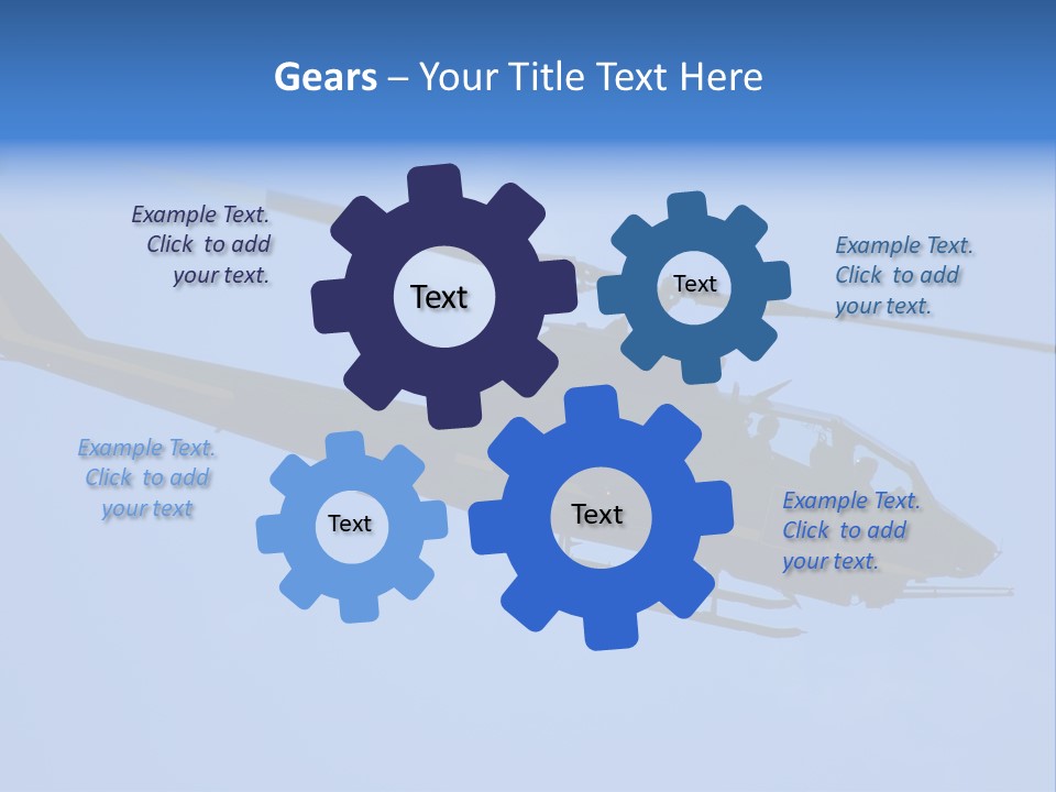 Usa Blue Nato PowerPoint Template