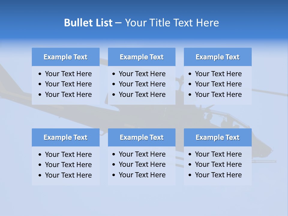 Usa Blue Nato PowerPoint Template