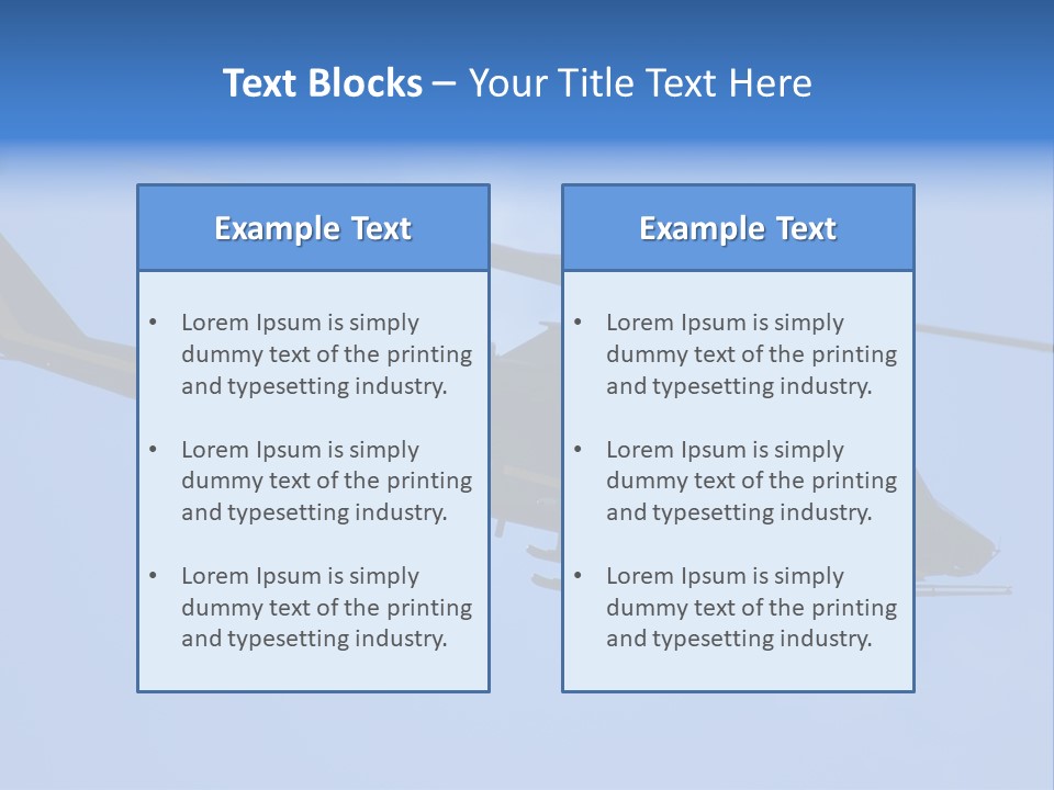 Usa Blue Nato PowerPoint Template