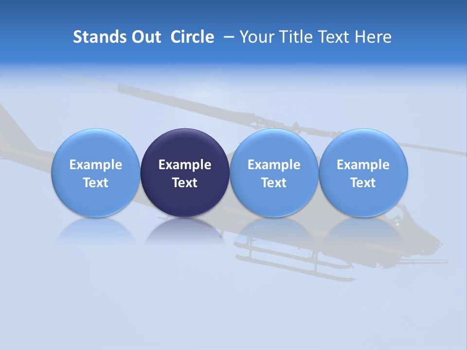Usa Blue Nato PowerPoint Template