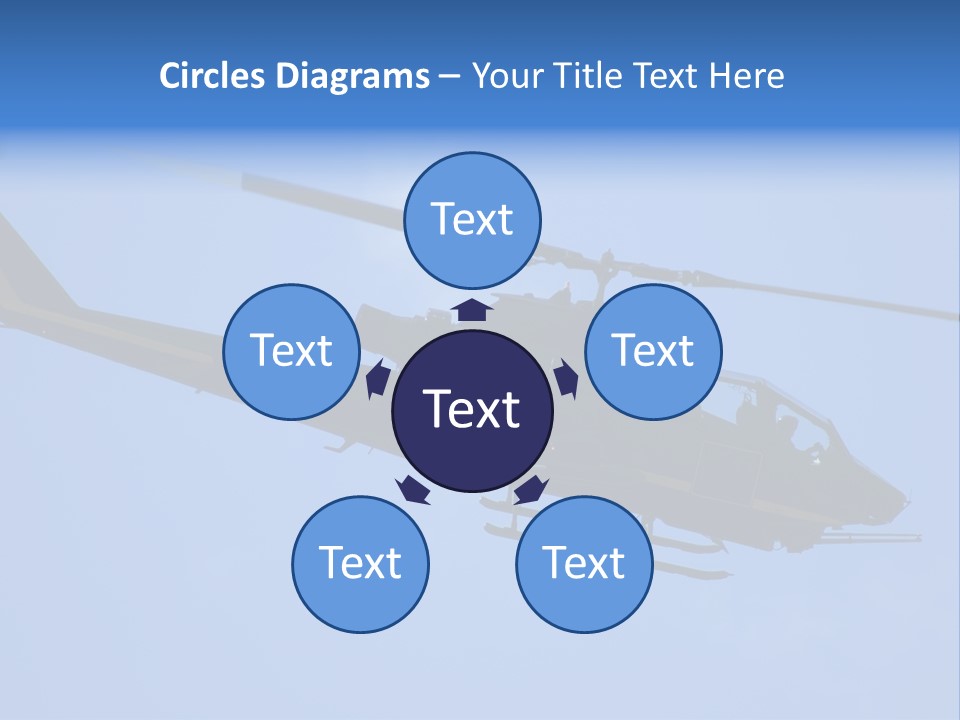 Usa Blue Nato PowerPoint Template