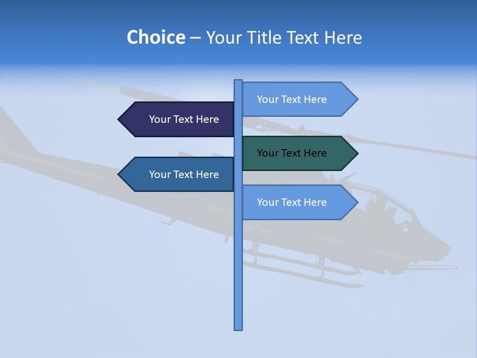 Usa Blue Nato PowerPoint Template