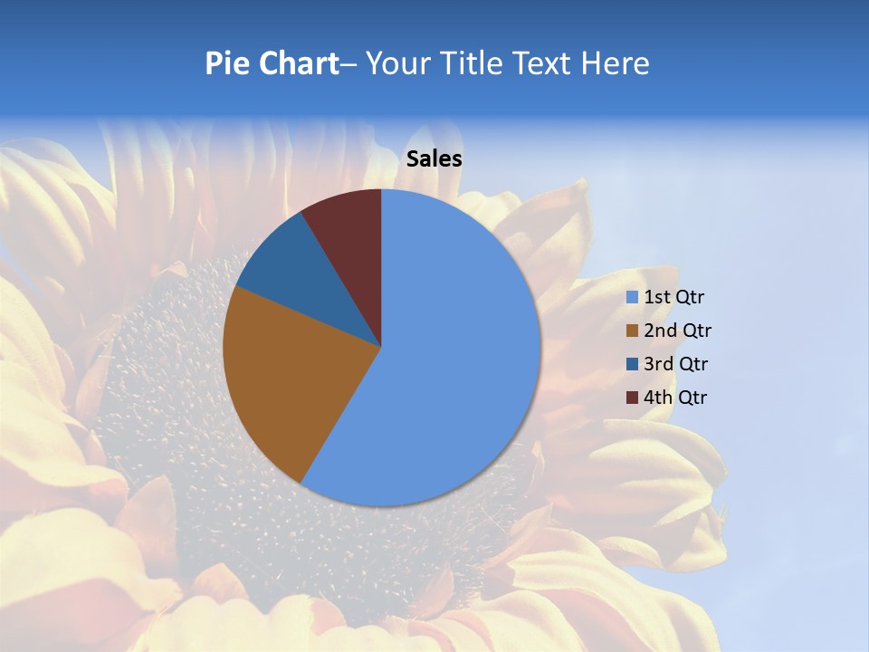 Nugget Petal Sunflower PowerPoint Template