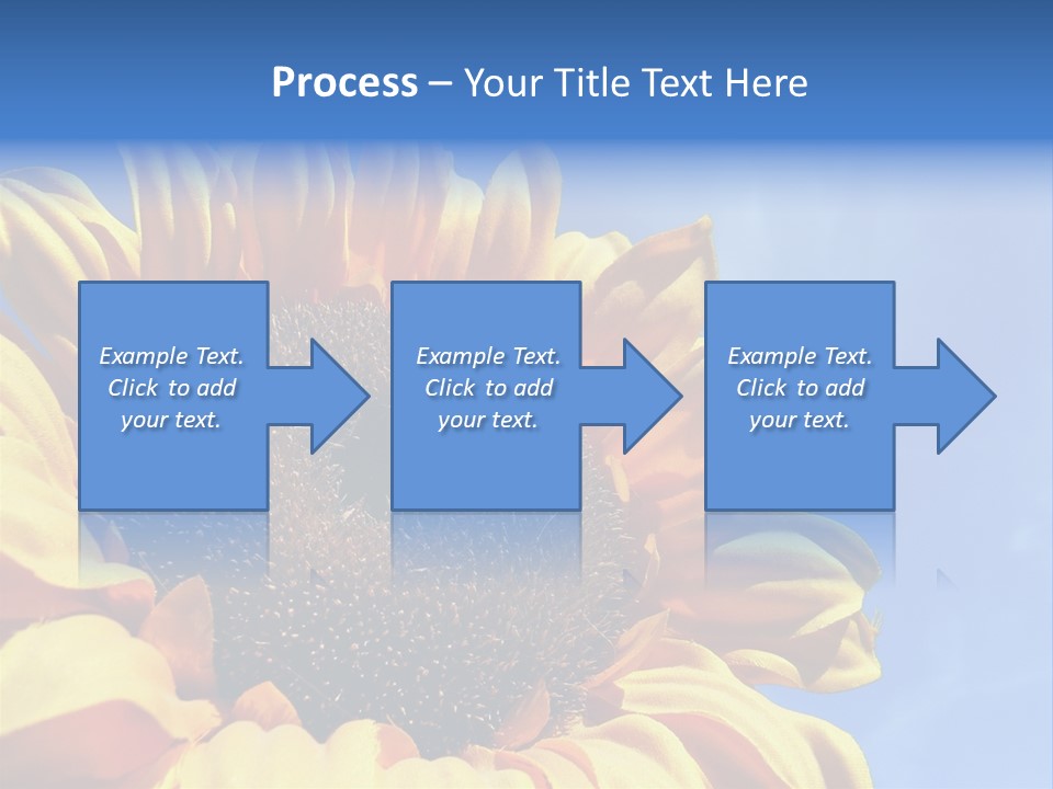 Nugget Petal Sunflower PowerPoint Template