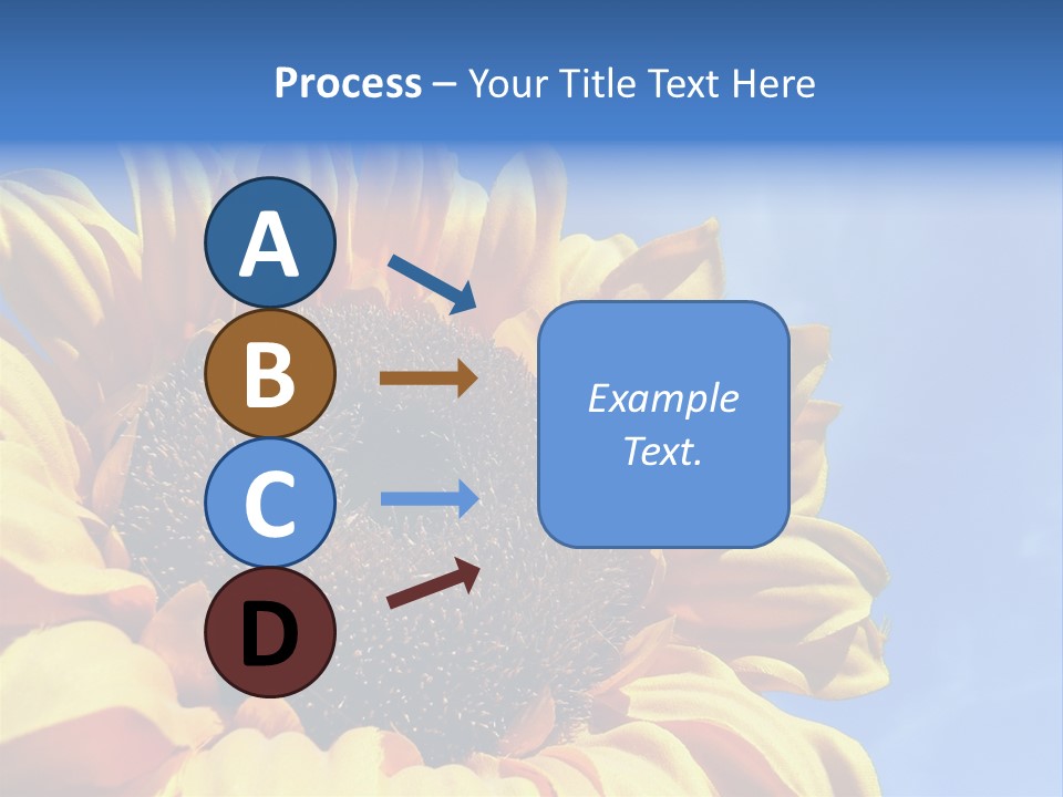 Nugget Petal Sunflower PowerPoint Template