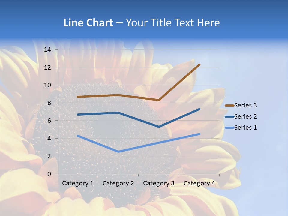 Nugget Petal Sunflower PowerPoint Template