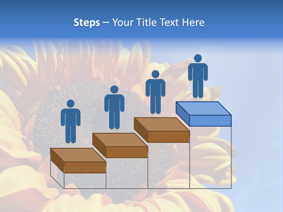Nugget Petal Sunflower PowerPoint Template