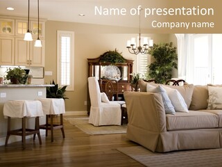 Expensive Home Contemporary PowerPoint Template