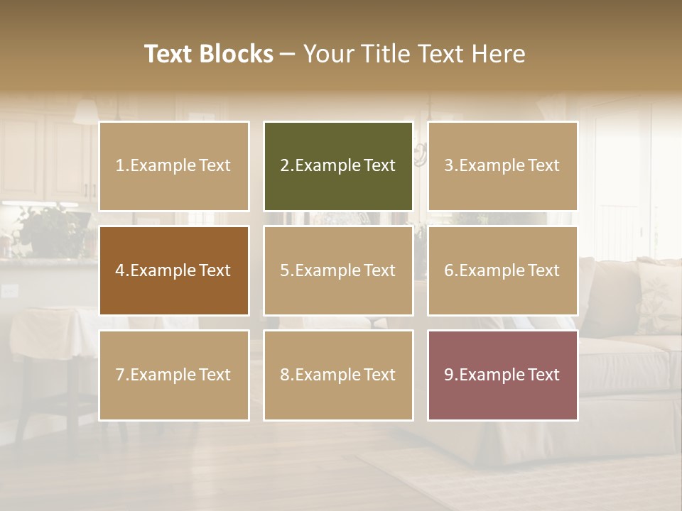 Expensive Home Contemporary PowerPoint Template