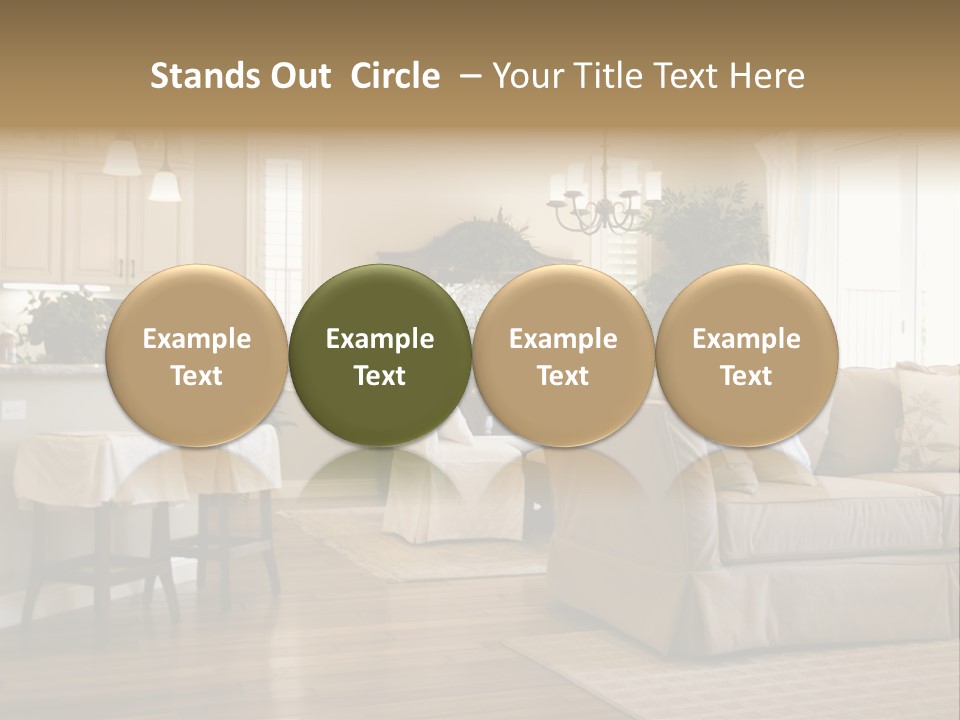 Expensive Home Contemporary PowerPoint Template