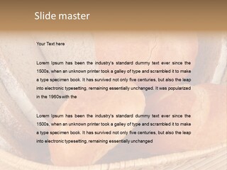 Roll Ham Breakfast PowerPoint Template