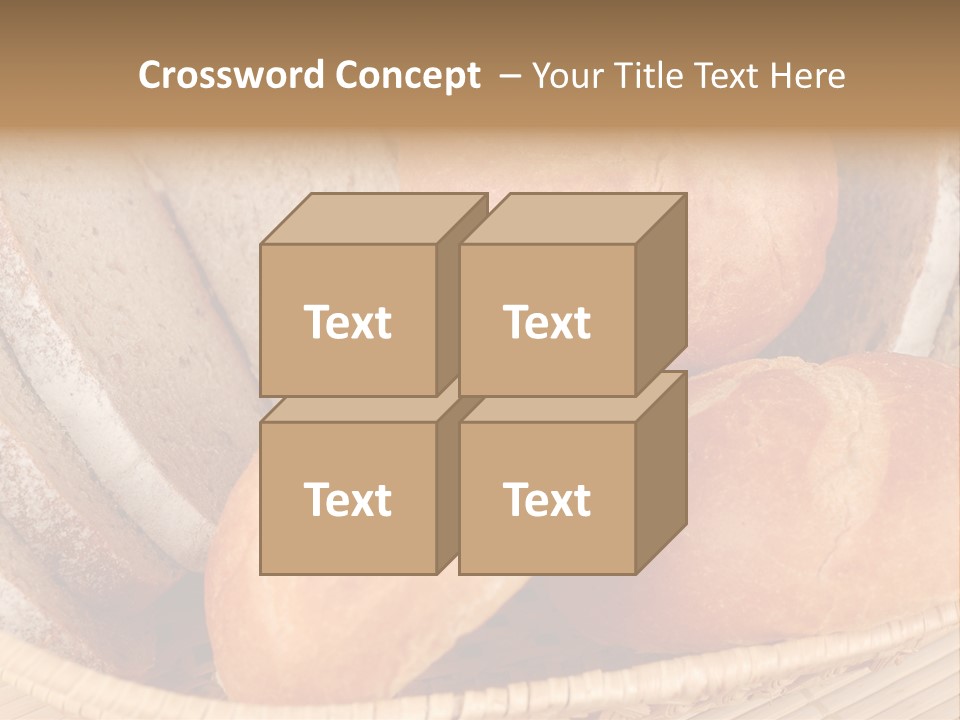 Roll Ham Breakfast PowerPoint Template