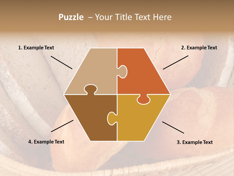 Roll Ham Breakfast PowerPoint Template