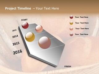 Roll Ham Breakfast PowerPoint Template