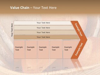 Roll Ham Breakfast PowerPoint Template