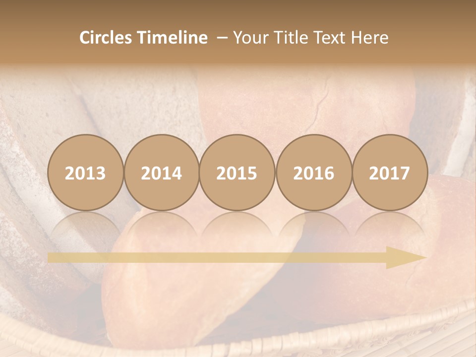 Roll Ham Breakfast PowerPoint Template