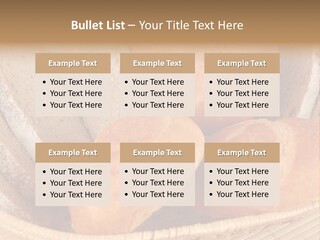 Roll Ham Breakfast PowerPoint Template