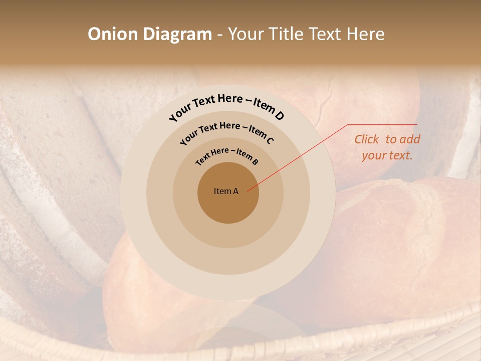 Roll Ham Breakfast PowerPoint Template