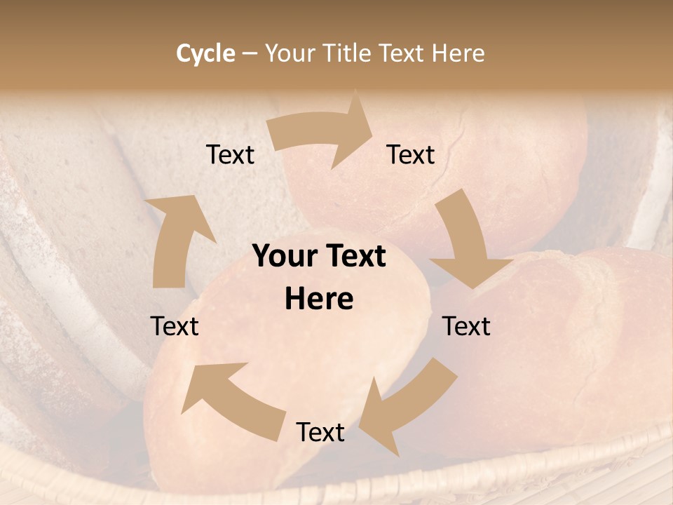 Roll Ham Breakfast PowerPoint Template