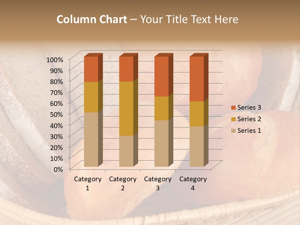 Roll Ham Breakfast PowerPoint Template