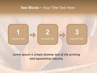 Roll Ham Breakfast PowerPoint Template