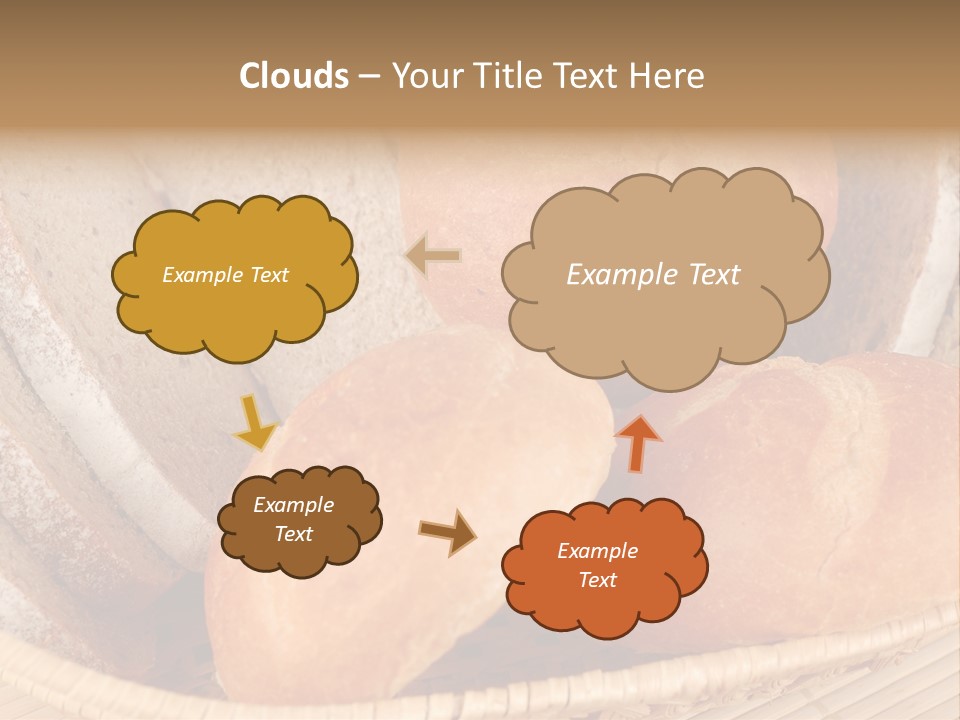 Roll Ham Breakfast PowerPoint Template