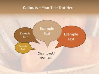 Roll Ham Breakfast PowerPoint Template