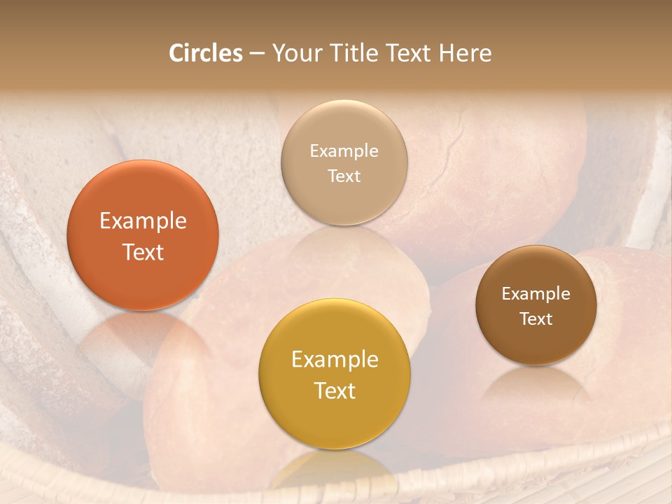 Roll Ham Breakfast PowerPoint Template