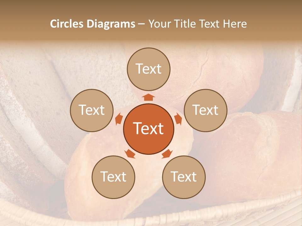 Roll Ham Breakfast PowerPoint Template