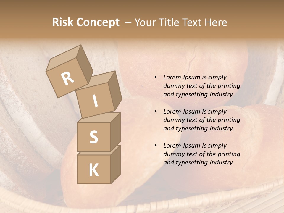 Roll Ham Breakfast PowerPoint Template