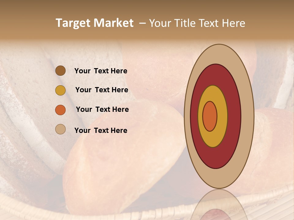 Roll Ham Breakfast PowerPoint Template