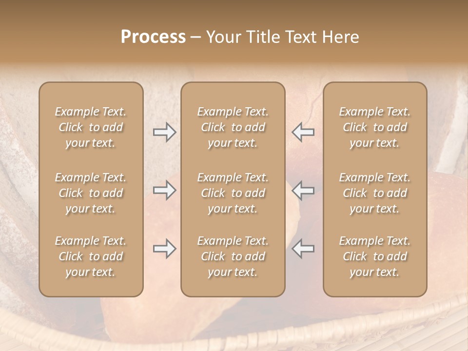 Roll Ham Breakfast PowerPoint Template