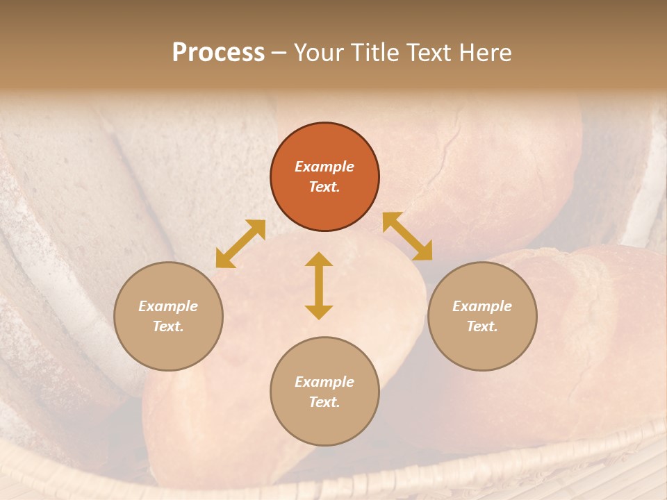 Roll Ham Breakfast PowerPoint Template