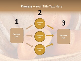 Roll Ham Breakfast PowerPoint Template