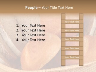 Roll Ham Breakfast PowerPoint Template