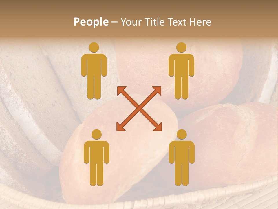 Roll Ham Breakfast PowerPoint Template