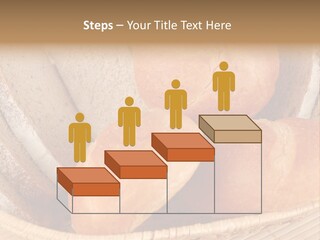 Roll Ham Breakfast PowerPoint Template