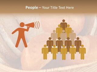 Roll Ham Breakfast PowerPoint Template