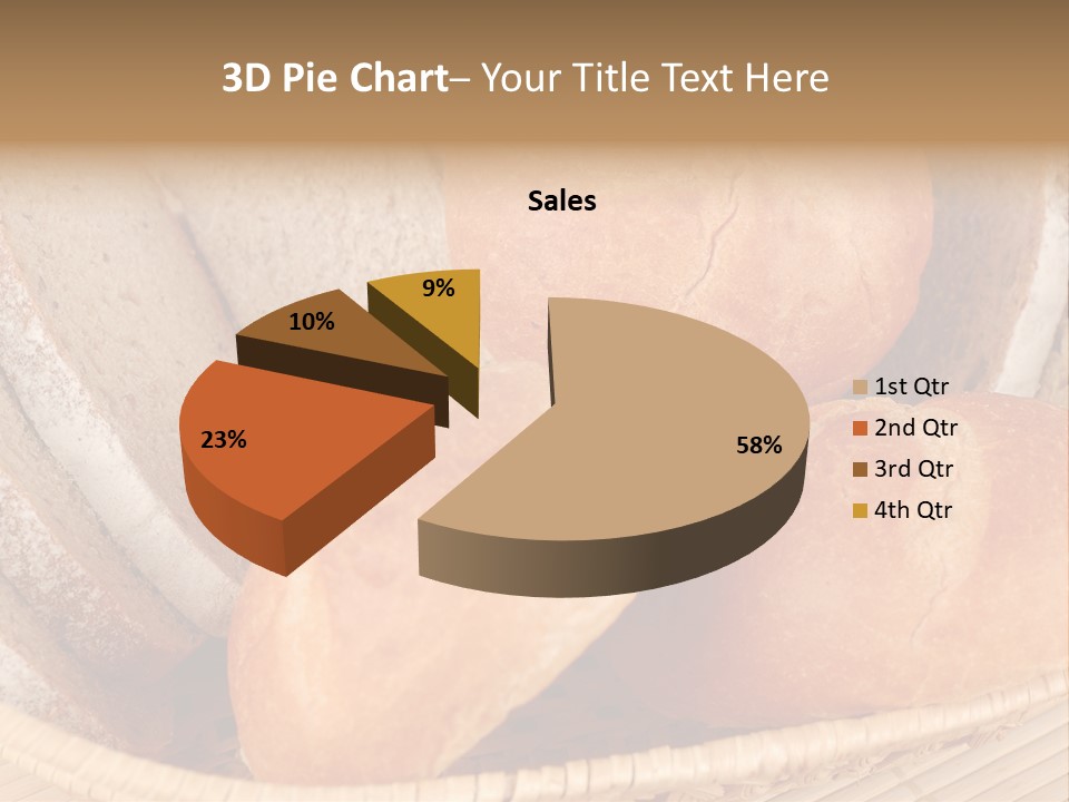Roll Ham Breakfast PowerPoint Template