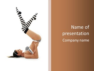 Stretch Beauty Pretty PowerPoint Template