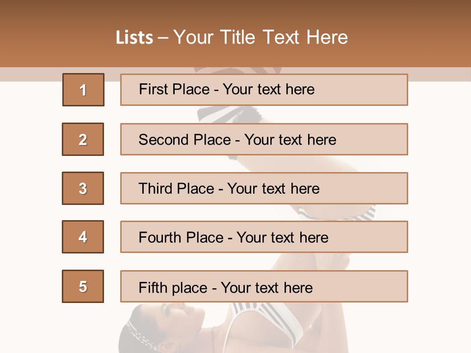 Stretch Beauty Pretty PowerPoint Template