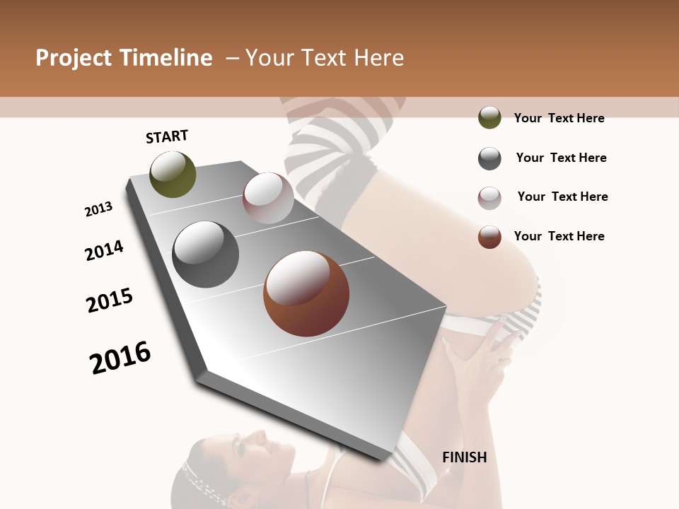 Stretch Beauty Pretty PowerPoint Template