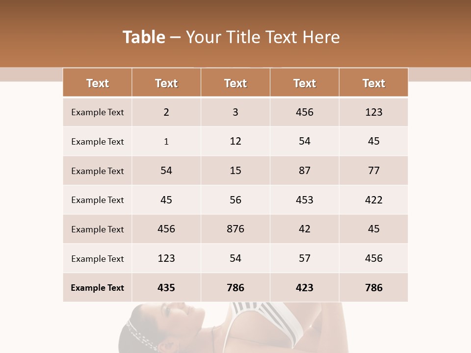 Stretch Beauty Pretty PowerPoint Template