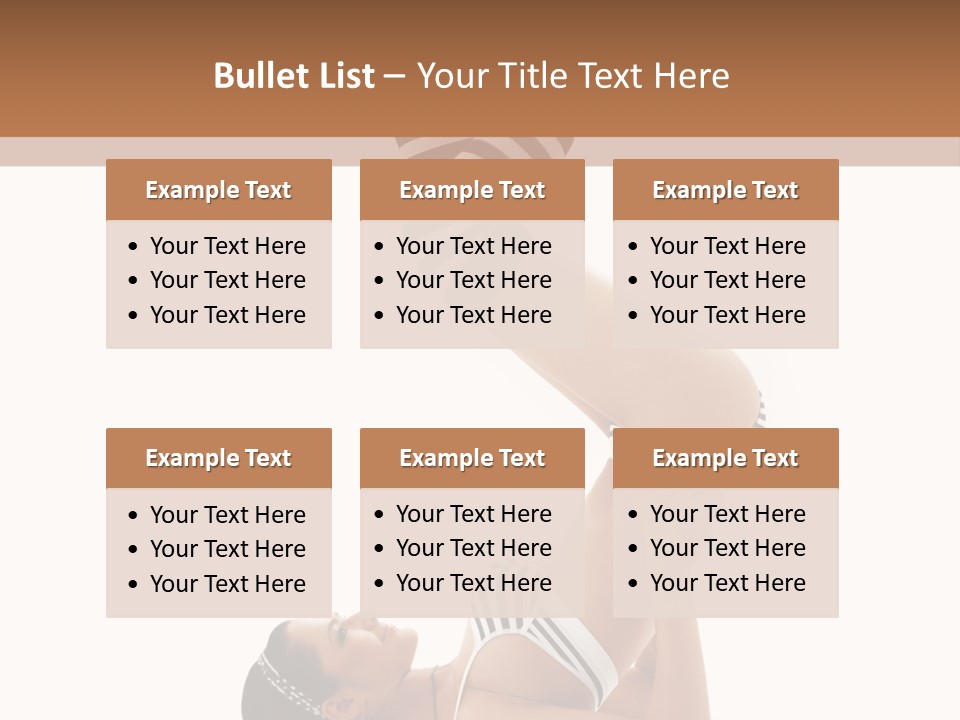 Stretch Beauty Pretty PowerPoint Template