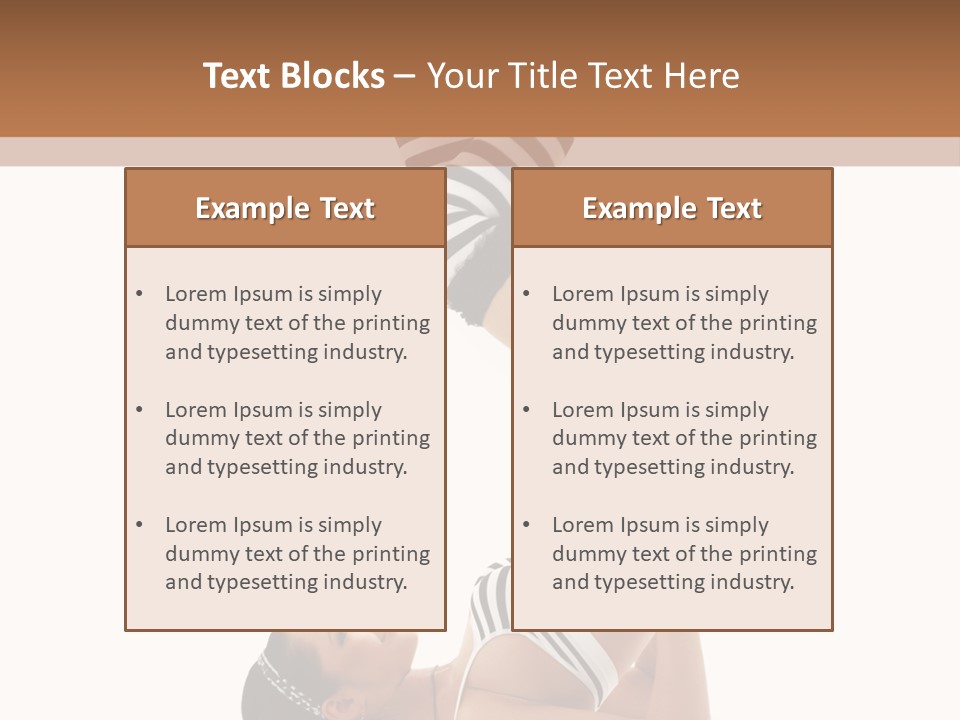 Stretch Beauty Pretty PowerPoint Template